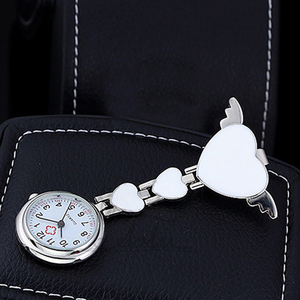 <span class=keywords><strong>Montre</strong></span> de poche en Quartz <span class=keywords><strong>pour</strong></span> infirmières <span class=keywords><strong>pour</strong></span> <span class=keywords><strong>femme</strong></span>, à pince, mignon, cœur, amour, à la mode, 2018 - Product Image 2