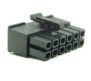 Angitu-conector para Cable Modular, 4,2mm, 5557 molex, 12 Pines, ATX, color negro, precio de fábrica
