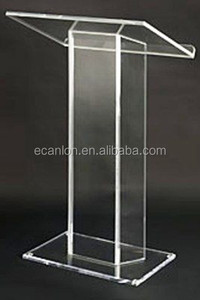 Pas cher effacer eglise acrylique podium chaire lutrin pour vente - Product Image 1