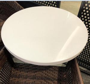 Acrylic Solid Surface <strong>Kitchen</strong> Table <strong>Sets</strong>, <strong>Dining</strong> <strong>Set</strong> Dinner Table with Chairs - Product Image 2
