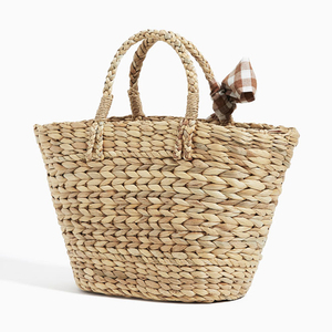 Borsa da Spiaggia Estiva Personalizzata per Bambini, Borsa a Secchiello in Paglia Naturale per Bambine - Product Image 5