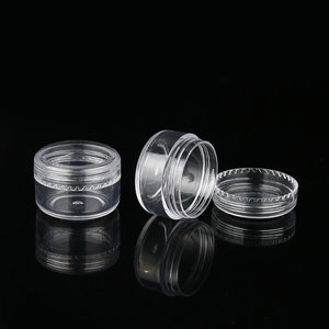 OEM Mini Nhựa Jar 3Ml Mini Rõ Ràng Mỹ Phẩm Jar Cho Mỹ Phẩm Mẫu - Product Image 4