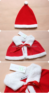 2016 wholesale clothing boutique children's clothing red santa claus Christmas outfits for girls - Product Image 4