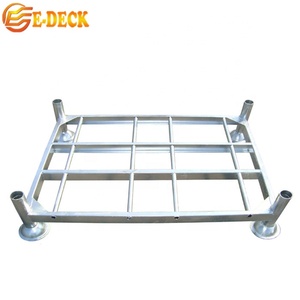Kho nhiệm vụ nặng nề Chất lượng cao di chuyển sắt <span class=keywords><strong>Stackable</strong></span> thép stillage Pallet cho kho lạnh - Product Image 3
