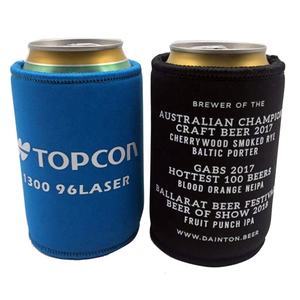 Porte-canette isotherme en néoprène réutilisable, motif de dessin animé décontracté, personnalisé, imprimé, promotionnel en Australie - Product Image 4