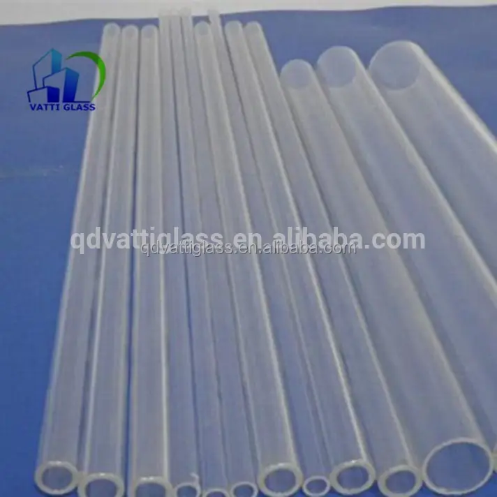 Pyrex ग्लास ट्यूब/borosilicate ग्लास ट्यूब 3.3 फैक्टरी मूल्य