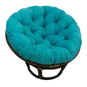 2018 New Design Waterproof Solid 44-inch Outdoor Papasan Chair Cushion