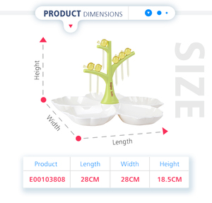 Écologique réutilisable coloré belle <span class=keywords><strong>pas</strong></span> <span class=keywords><strong>cher</strong></span> en plastique assiette de fruits pour vente - Product Image 4