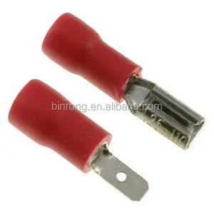 2,8 milímetros Masculino + Feminino Isolados Crimp Spade Connector