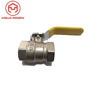 CW617N PN40 Brass 15Mm Ball Valve Ý Cho Van Với Đồng Hồ Nước Khóa