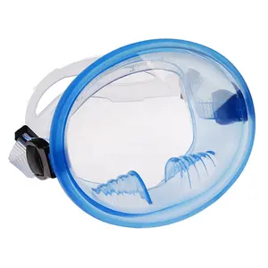 Seaview Masker Menyelam Bulat, Masker Menyelam Profesional 180 Panoramic Snorkel Penglihatan Lebih Lebar