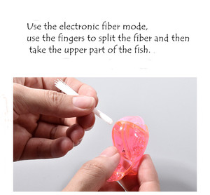 Puestos que venden forma de <span class=keywords><strong>ballena</strong></span> caliente novedad colorido Flash fibra óptica Led dedo luz pequeños juguetes - Product Image 5