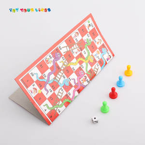 EPTキッズ教育旅行ゲームヘビとはしごのおもちゃヘビチェス - Product Image 2