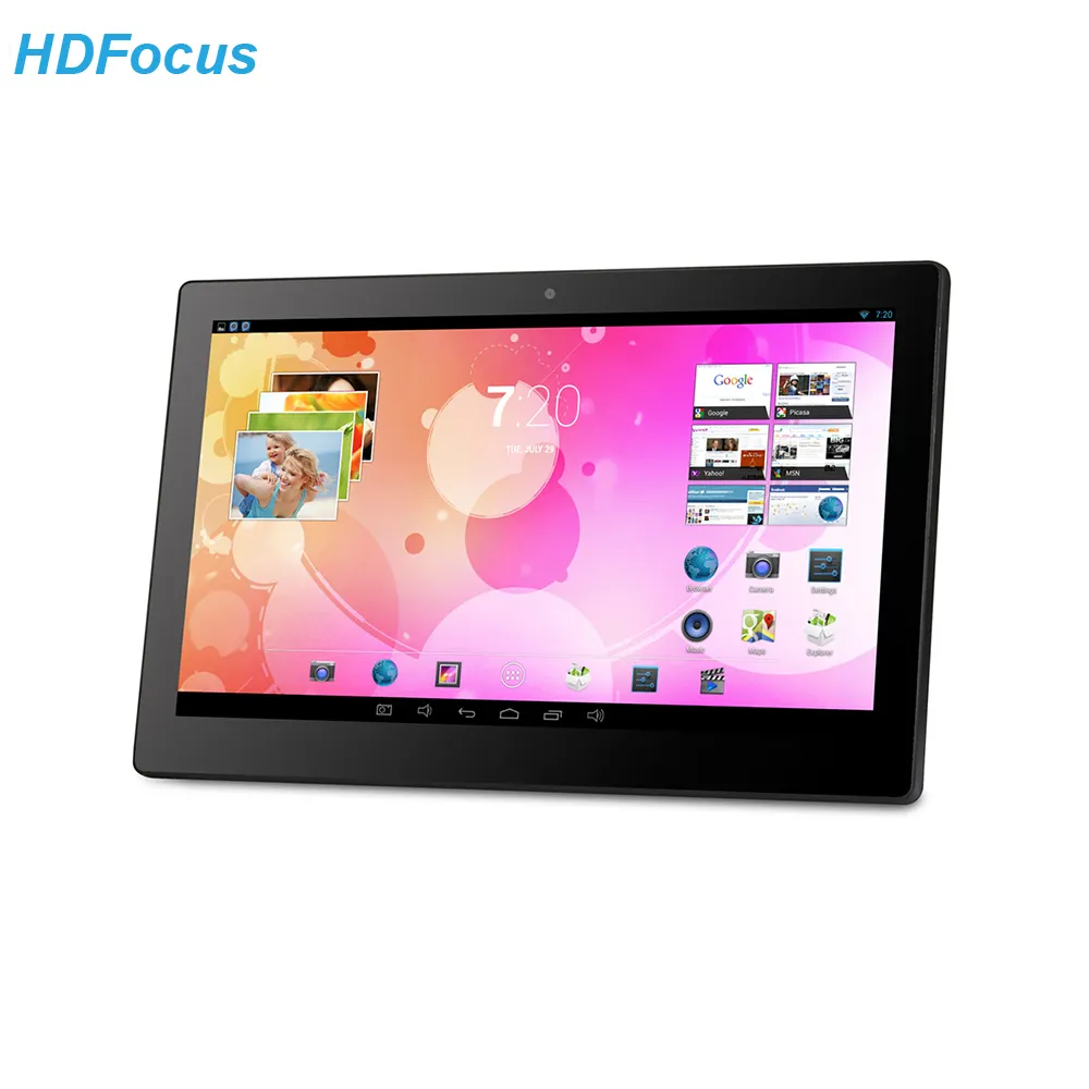 15.6 Inch Lcd Capacitieve Touchscreen All-In-One Voorraad Geïntegreerde Kaart All In One Pc Android Tablet voor Reclame