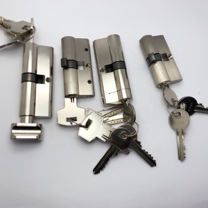 6หมุดทองเหลืองร่องล็อคประตูกระบอก - Product Image 4