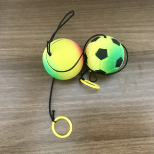 Palline di Gomma ad Alta Elasticità con Corda Estensibile Personalizzate 45mm Stile Sportivo Yoyo Pallone da Calcio/Basket/Tennis Giocattoli - Product Image 2
