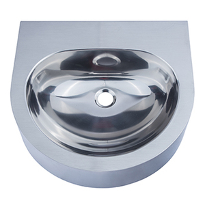Wastafel Pedestal Stainless Steel untuk Kamar Mandi, Diskon Besar - Product Image 2