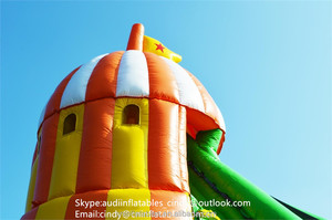 สไลเดอร์เป่าลมแบบหมุน, สไลเดอร์เป่าลมแบบโดม, บ้านลมเป่าลมสำหรับขาย - Product Image 4