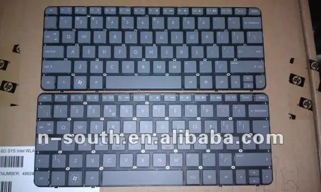 Notebook toetsenbord laptop toetsenbord voor hp mini 100e 100e 615967-001 ons zwart