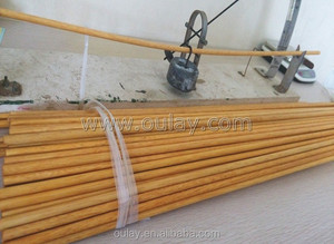 Ejes de Flecha de Madera Blanca de Ramin de Indonesia de 80 cm/31,5 Pulgadas con Punta Autoajustable para Flechas Tradicionales - Product Image 3