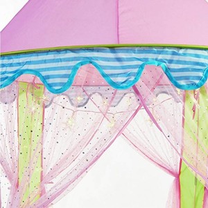 <strong>Tepee</strong> <strong>Tent</strong> Kids Princess Castle Play <strong>Tent</strong> with Glow in the Dark Stars - Product Image 6