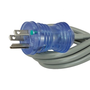 15AMP SJT Y Tế Cấp Bệnh Viện Lớp Màu Xanh Lá Cây Dot Power Cord - Product Image 1