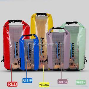 Encerado DEL PVC impermeable Bolsa Seca con Correa Para el Hombro/<span class=keywords><strong>Camping</strong></span> bolsa Seca - Product Image 5