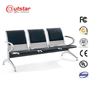 Chaise d'attente populaire pour les aéroports, les hôpitaux, les bureaux, également utilisée comme chaise d'attente pour les clients - Product Image 3