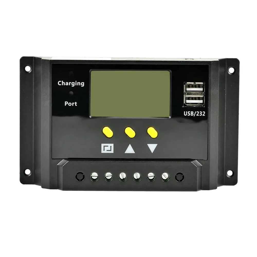 10 20 30 Amp Charge Controller 12v Battery Charge Regulator