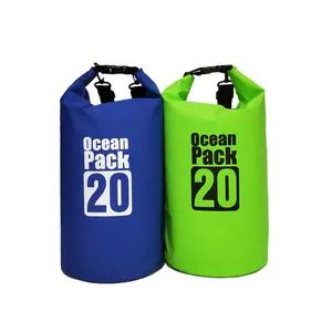 Floating Waterproof Dry Bag 20L Ocean Pack Sack for Hiking and Snowboarding
