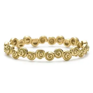 Bracelet de mariage en or, 4 grammes, ensemble de bracelets indiens Chura pour mariée, vente en gros