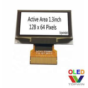 1,<span class=keywords><strong>3</strong></span> ''дюймов 30 pin маленький размер OLED экран UG-2864KSWLG05 с управляющий ic из ssd1306 - Product Image 6