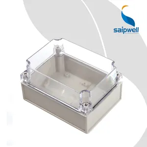 Saip/Saipwell DS-AT-1217-1 ABS Plastic Connection Box IP65 Waterproof Plastic Cabinet for Electronics