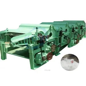 textile recycled Wool waste cotton recycling machine line