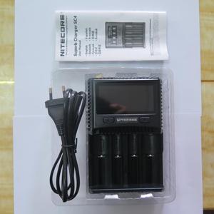 Nueva nitecore SC4 inteligente carga más rápido magnífico cargador con 4 ranuras 6A salida total - Product Image 3
