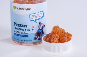Pectin <span class=keywords><strong>omega</strong></span> <span class=keywords><strong>3</strong></span> + <span class=keywords><strong>6</strong></span> + <span class=keywords><strong>9</strong></span> promote brain development gummi candy bear for children - Product Image 3
