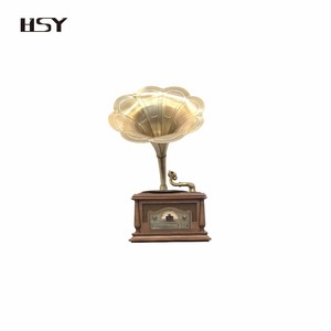 Gramophone Antique 3 vitesses certifié en usine, en <span class=keywords><strong>vinyle</strong></span>, avec <span class=keywords><strong>platine</strong></span>, lecteur d'enregistrement DJ avec haut-parleurs, livraison gratuite - Product Image 3
