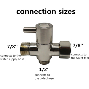 Современный ручной набор для биде из нержавеющей стали - Product Image 3