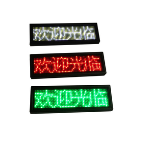 En el interior o al aire libre de un solo color led placa led pantalla de la tarjeta de nombre, panel de pequeña señal - Product Image 4