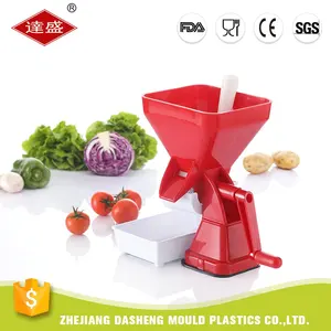 Top manufacturer competitive price plastic manual squeezer tomato sauce maker