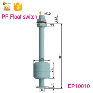 البلاستيك المغناطيسي استشعار مستوى المياه M10 * 100 مللي متر EP10010