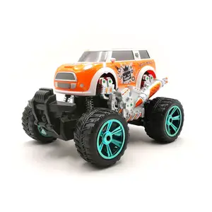 monster truck jouets batterie Suppliers-Voiture électrique jouet pour enfants, camion tout-terrain, camion de course, punk, 2.4GHz, télécommande, batterie Rechargeable