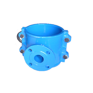 Tuyau en fonte Ductile pince de selle avec bride de sortie type - Product Image 1