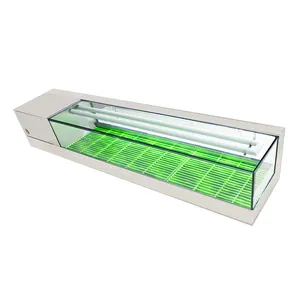 IEC Approved Refrigerator Sushi Display Cabinet Showcase Chiller