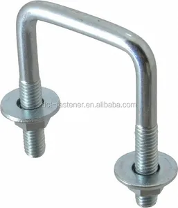 In acciaio inox A2 A4 SS304 SS316 personalizzato u bullone m8 tipo u bullone curva bullone