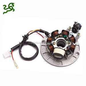 Xe Máy Motocross Magneto Stator 6 8 cuộn dây cực với Fly Wheel cho J100 xe máy xe tay ga sunl roketa ATV Quad <span class=keywords><strong>Go</strong></span> Kart - Product Image 2