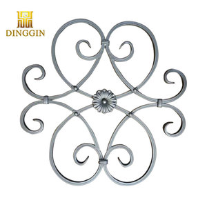 <strong>New</strong> <strong>Style</strong> <strong>Wrought</strong> <strong>Iron</strong> Handrail <strong>Wrought</strong> <strong>Iron</strong> Morden Garden Stair Elements - Product Image 1