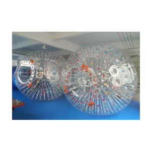 Manufacturer Wholesale Clear 3m Human Hamster Ball Inflatable Grass Rolling Zorb Ball for Sale