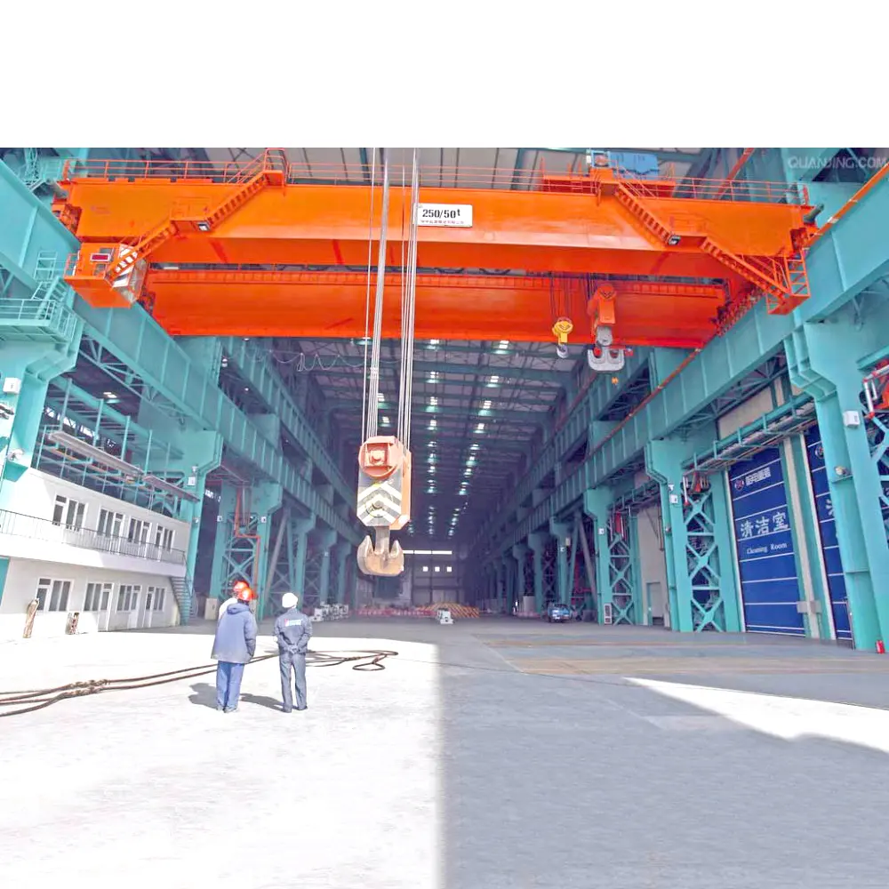 20 30 50 100 150 200ton heavy duty double girder overhead crane price