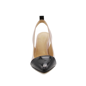 2018 chengdu produttore intera vendita donne scarpe patch colore appuntito tacco alto <span class=keywords><strong>slingback</strong></span> scarpe tacco alto donne - Product Image 3
